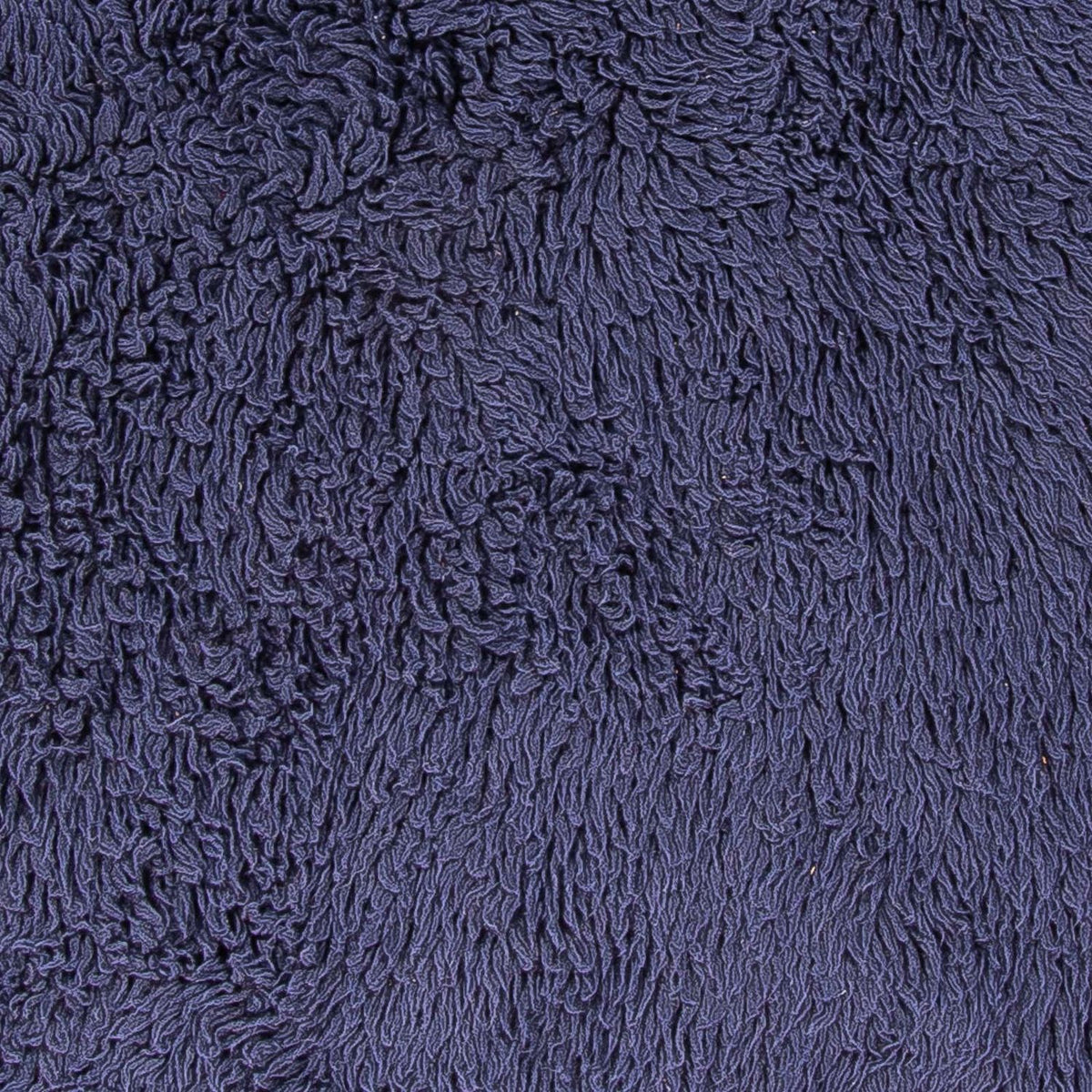 Tappeto a pelo alto rotondo  - 261 x 261 cm - blu scuro