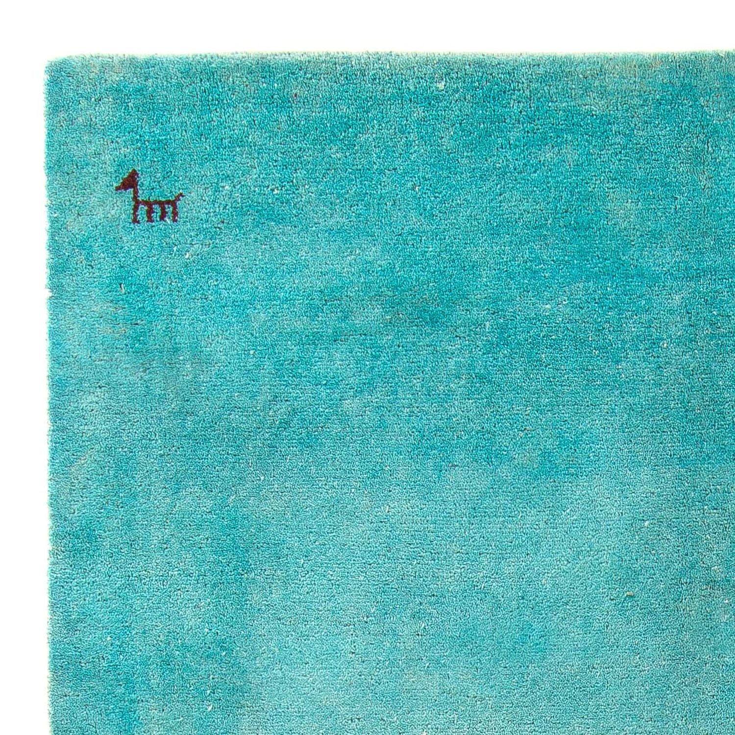 Tappeto Gabbeh - Indus - 237 x 165 cm - blu chiaro