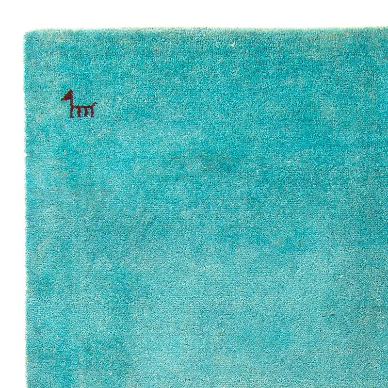 Tappeto Gabbeh - Indus - 237 x 165 cm - blu chiaro