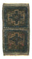 Tappeto afgano - 47 x 25 cm - blu