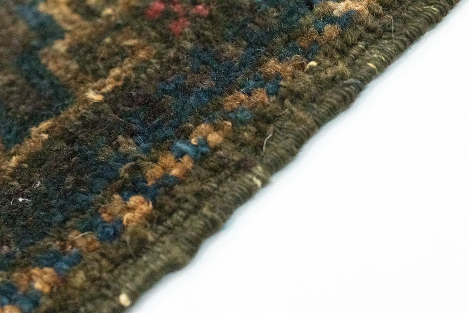 Tappeto afgano - 47 x 25 cm - blu