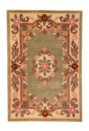 Tappeto cinese - 182 x 122 cm - marrone chiaro