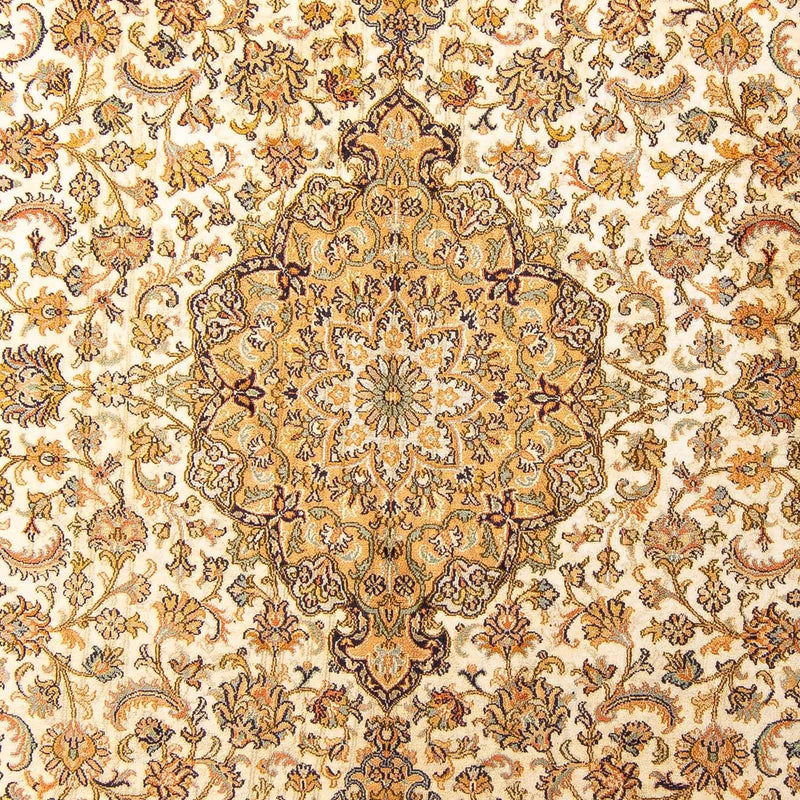 Tappeto di seta - Seta del Kashmir - 302 x 215 cm - beige
