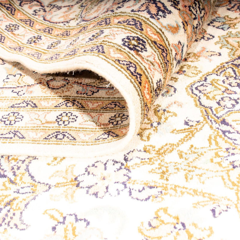 Tappeto di seta - Seta del Kashmir - 302 x 215 cm - beige