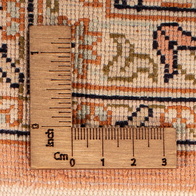 Tappeto corsia Tappeto di seta - Seta del Kashmir - 310 x 94 cm - multicolore