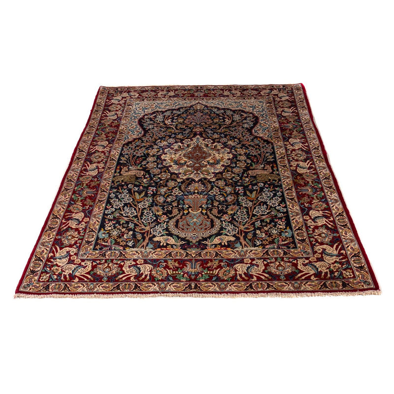 Tappeto Persero - Isfahan - Premio - 173 x 117 cm - blu scuro