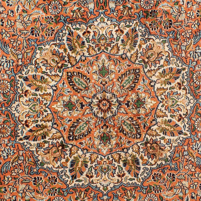 Tappeto di seta - Seta del Kashmir - 182 x 121 cm - marrone chiaro