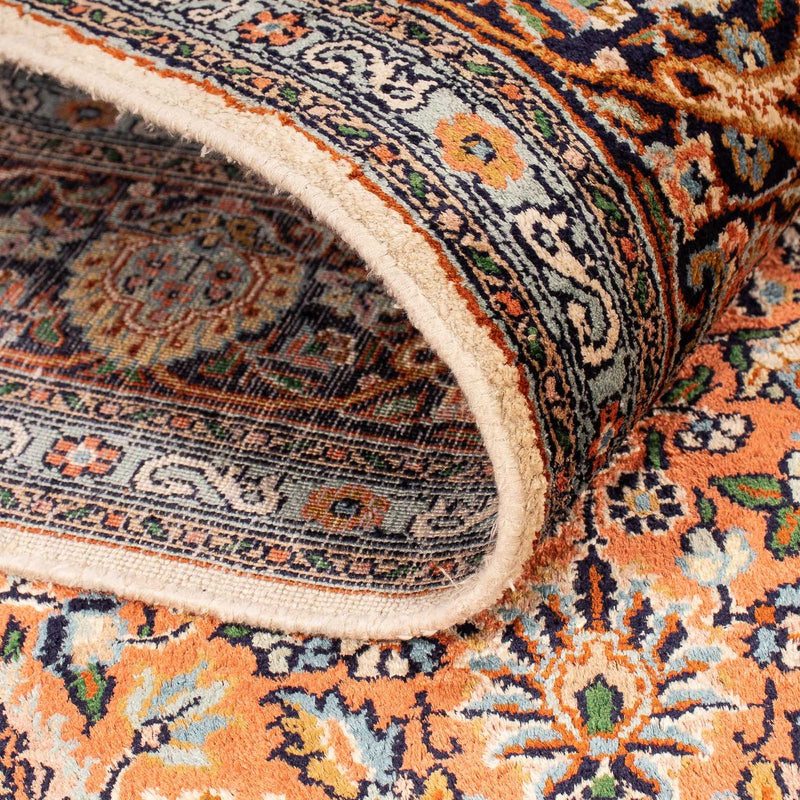 Tappeto di seta - Seta del Kashmir - 182 x 121 cm - marrone chiaro