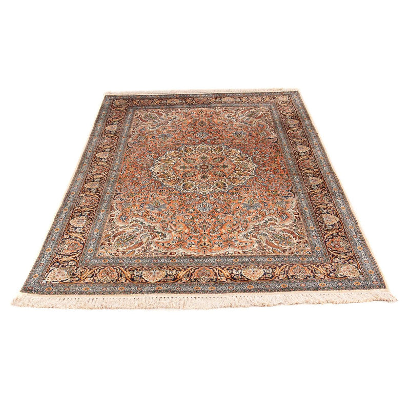 Tappeto di seta - Seta del Kashmir - 182 x 121 cm - marrone chiaro