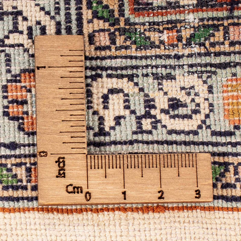Tappeto di seta - Seta del Kashmir - 182 x 121 cm - marrone chiaro