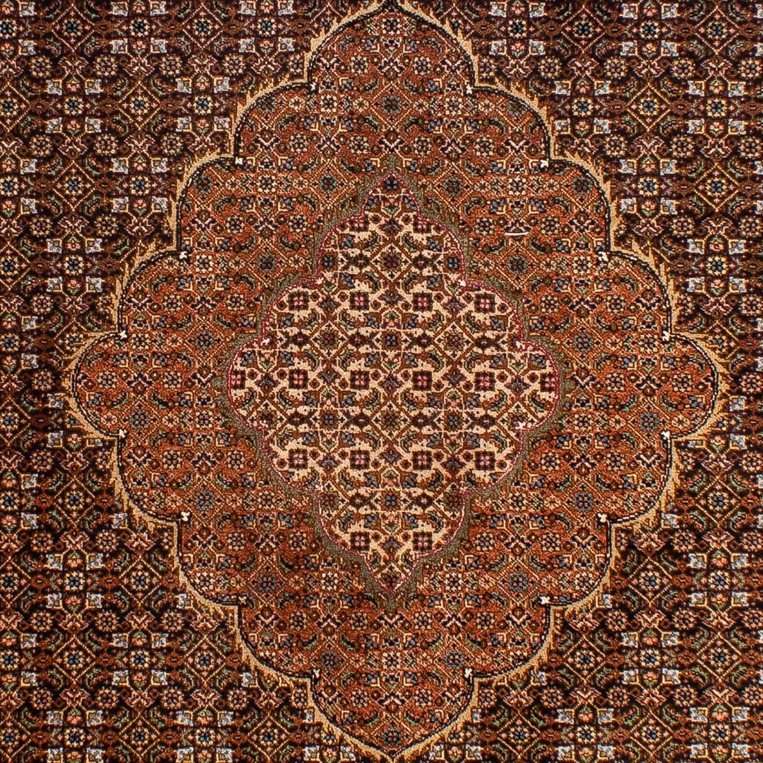 Tappeto Persero - Tabriz - Reale - 202 x 150 cm - marrone