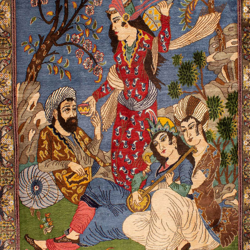 Tappeto Persero - Tabriz - Reale - 198 x 117 cm - multicolore