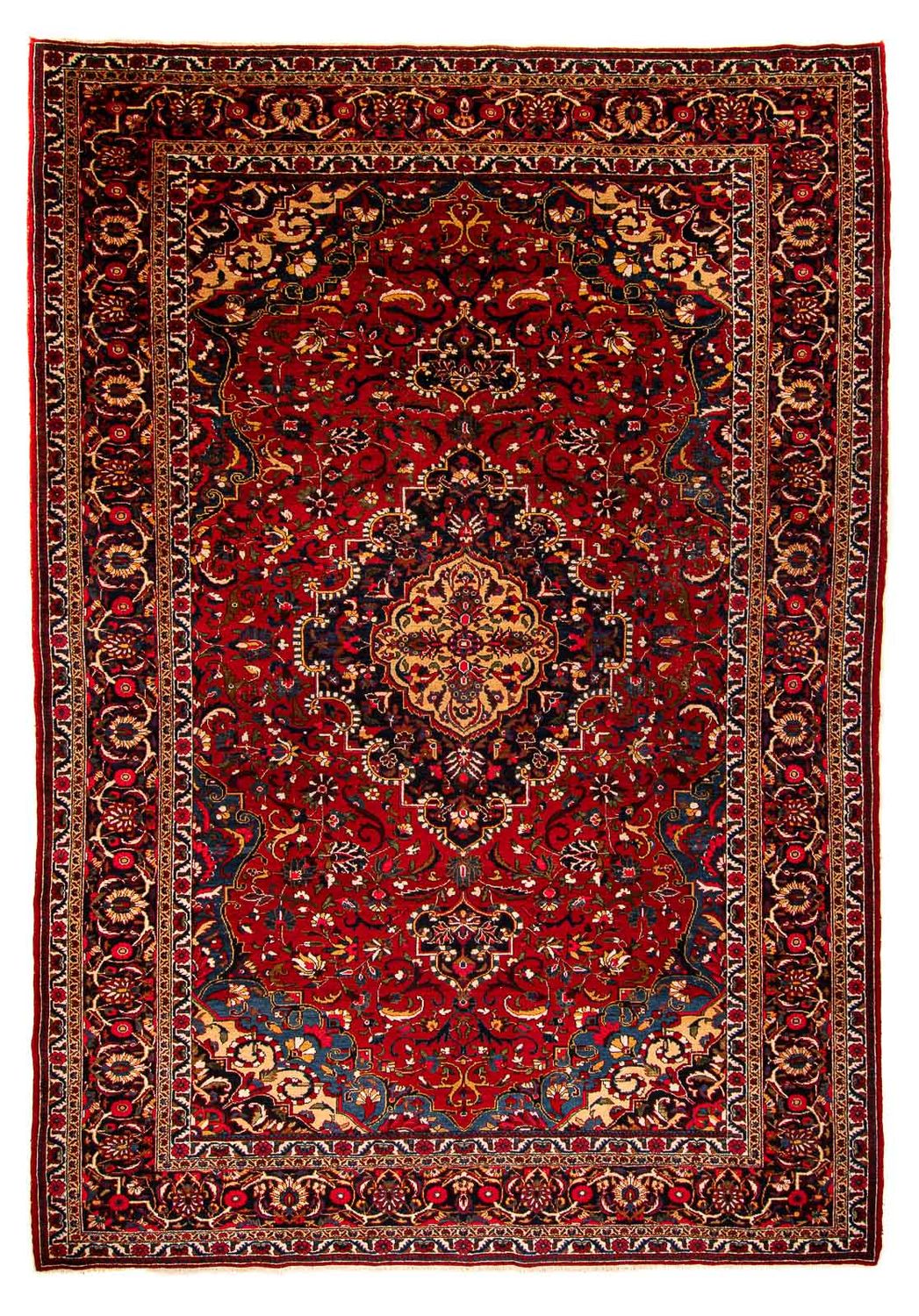 Tappeto Persero - Nomade - 335 x 226 cm - rosso scuro