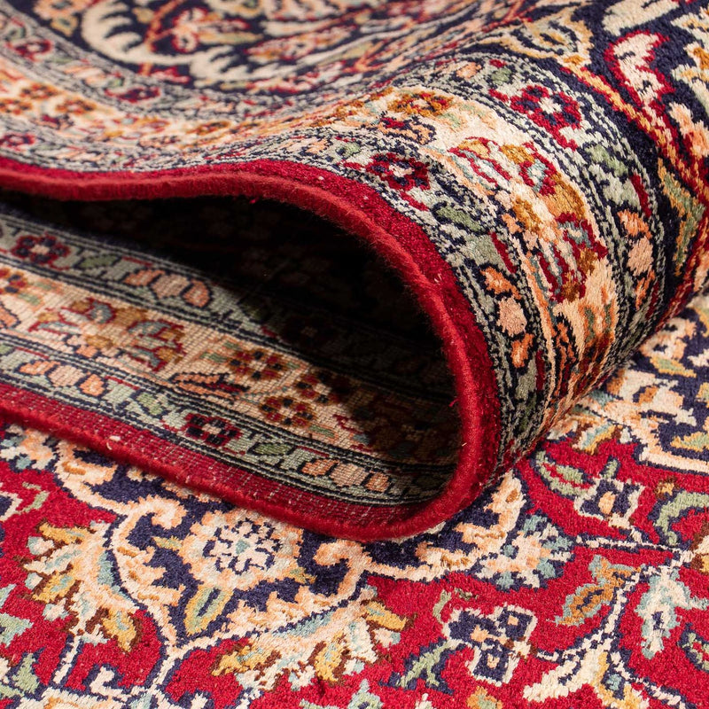 Tappeto di seta - Seta del Kashmir - 306 x 208 cm - rosso scuro