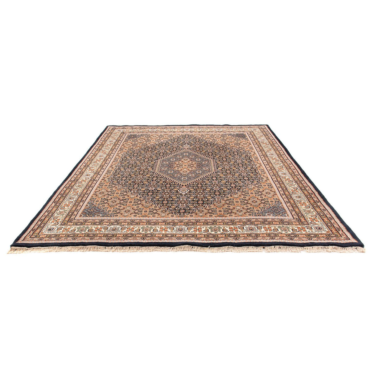 Tappeto orientale - Bidjar - Indo - 306 x 250 cm - blu scuro