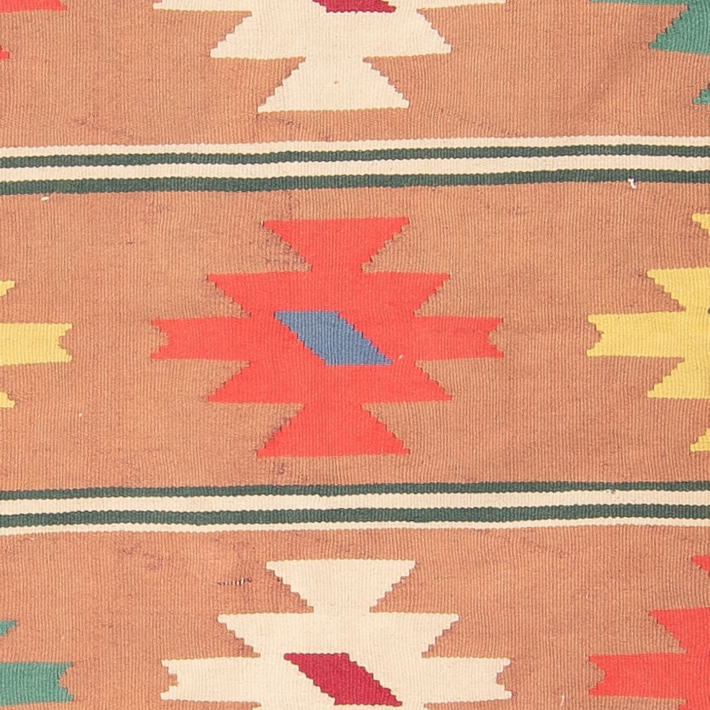 Tappeto Kelim - Tendenza - 215 x 135 cm - marrone chiaro