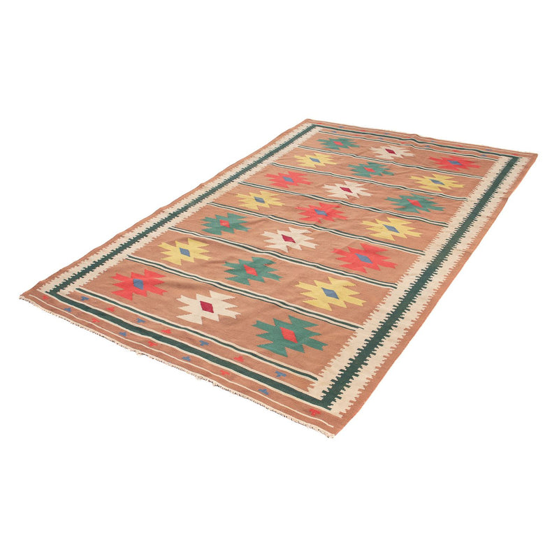 Tappeto Kelim - Tendenza - 215 x 135 cm - marrone chiaro