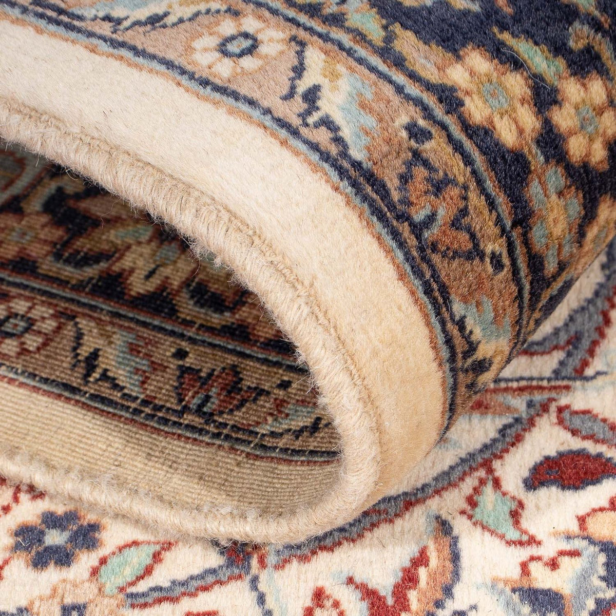 Tappeto orientale - Indo - 223 x 140 cm - marrone chiaro