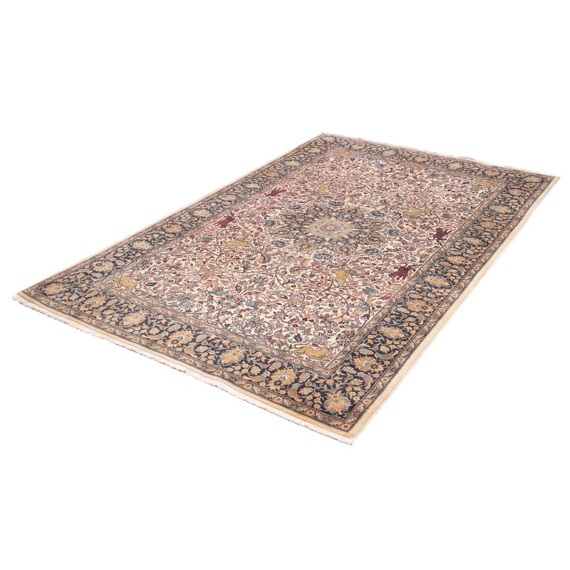 Tappeto orientale - Indo - 223 x 140 cm - marrone chiaro