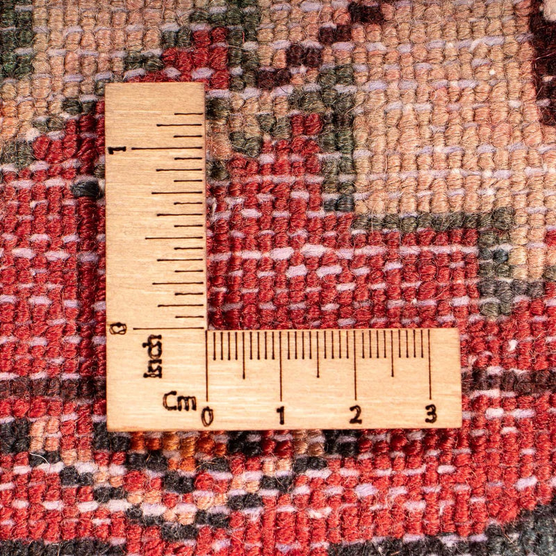 Tappeto Persero - Nomade quadrato  - 98 x 95 cm - rosso scuro