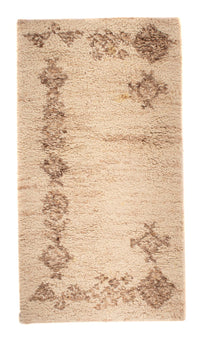 Tappeto berbero - 100 x 52 cm - beige