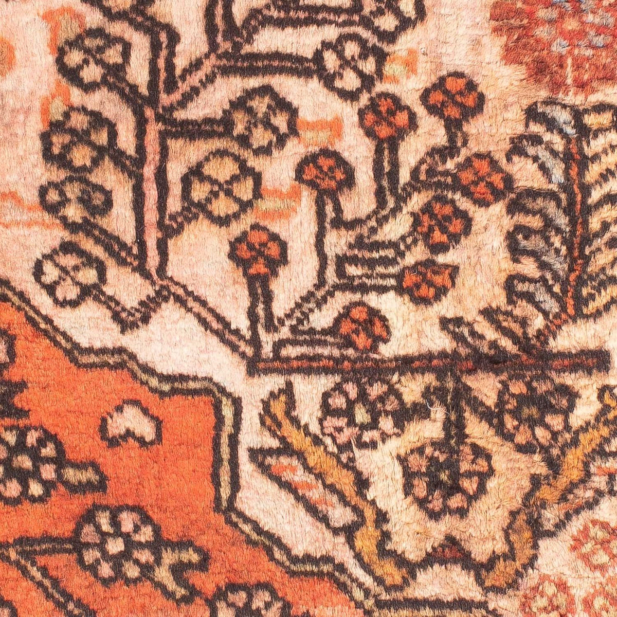 Tappeto Persero - Nomade quadrato  - 114 x 96 cm - multicolore