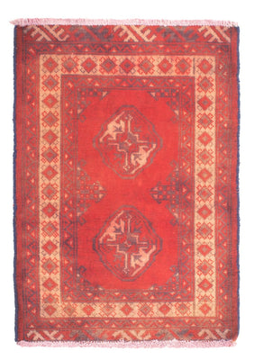 Tappeto Turkaman - 85 x 67 cm - rosso