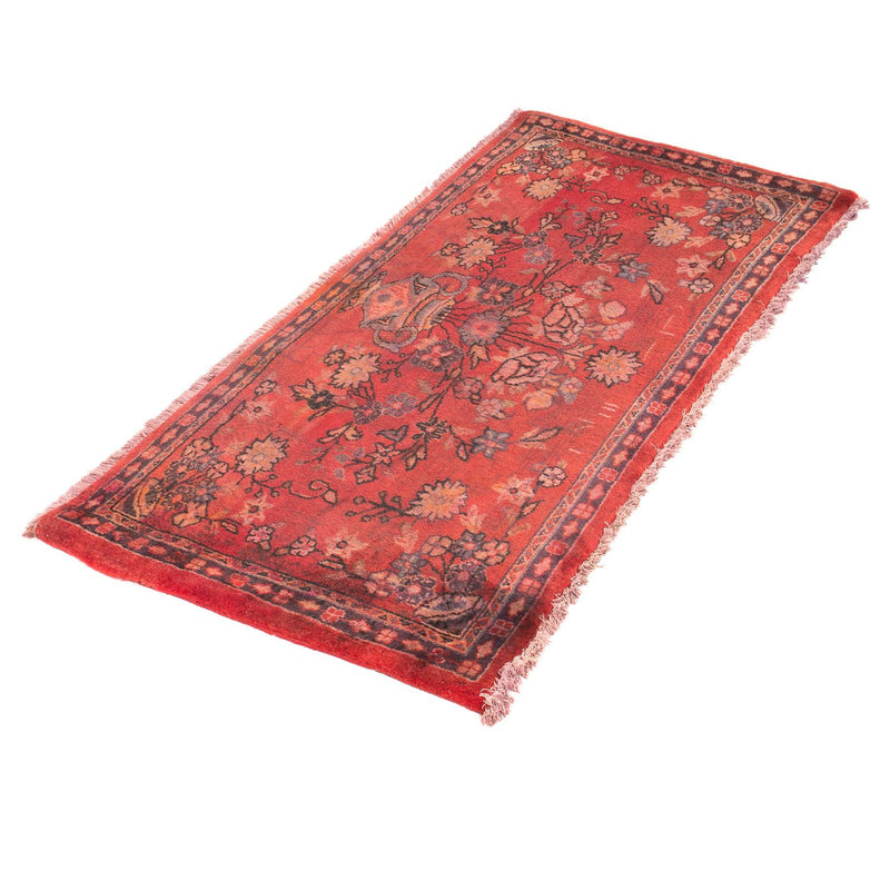Tappeto Persero - Keshan - 115 x 55 cm - rosso chiaro