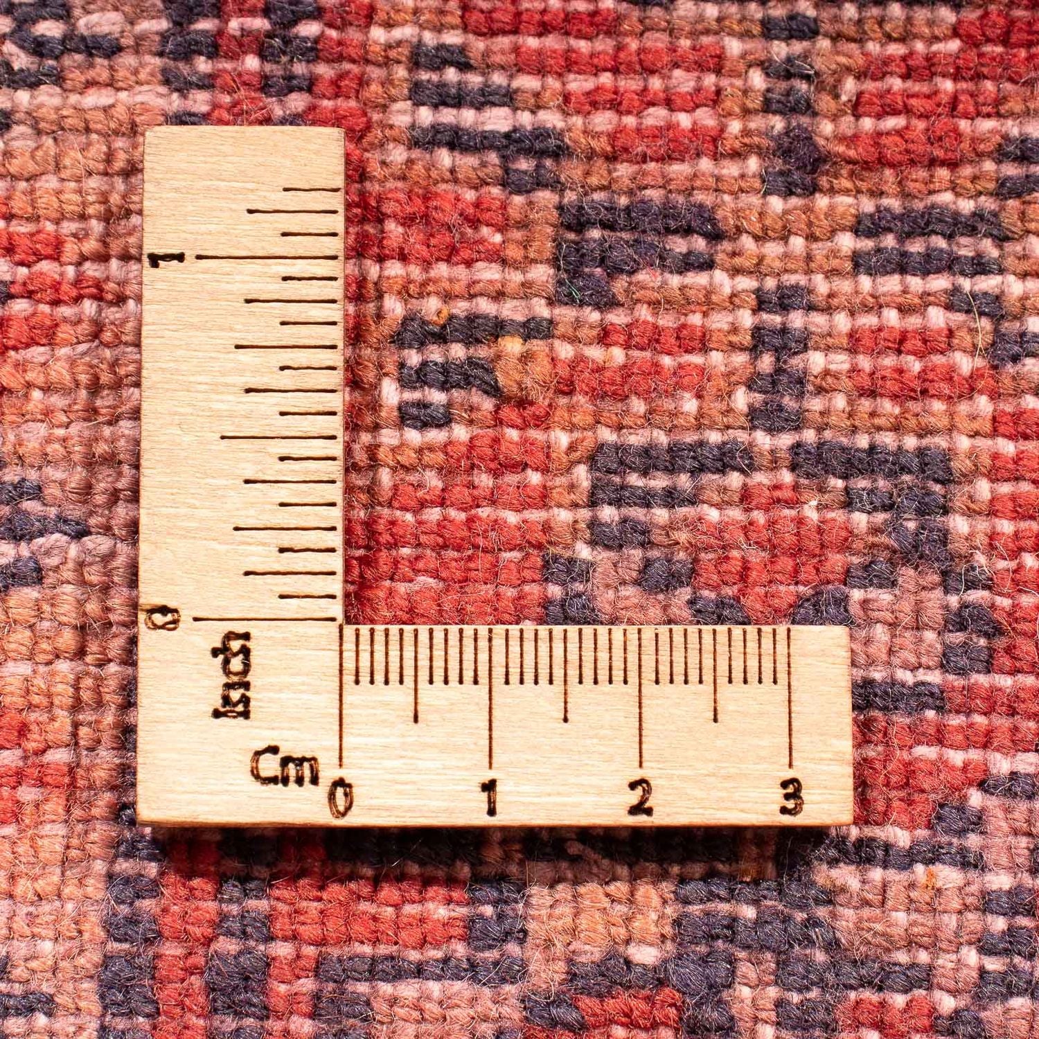 Tappeto Turkaman - 86 x 57 cm - rosso scuro
