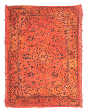 Tappeto Persero - Keshan - 95 x 70 cm - ruggine