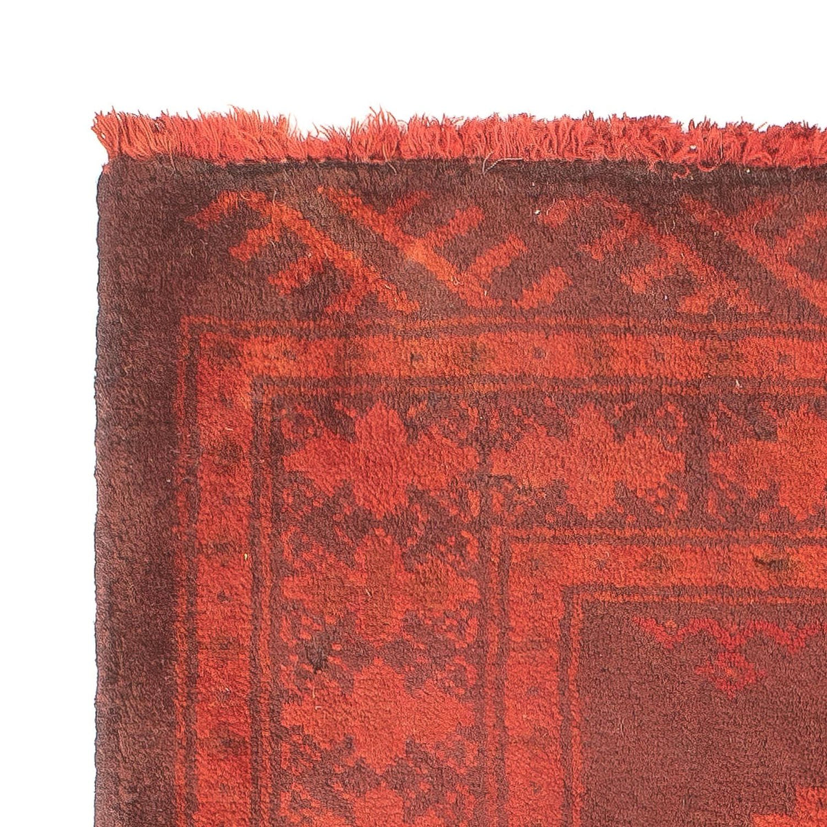 Tappeto Turkaman - 86 x 70 cm - ruggine