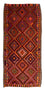 Tappeto corsia Tappeto Kelim - Vecchio - 300 x 140 cm - multicolore