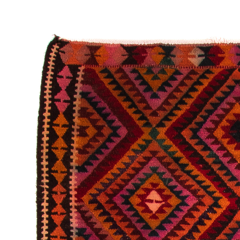 Tappeto corsia Tappeto Kelim - Vecchio - 300 x 140 cm - multicolore