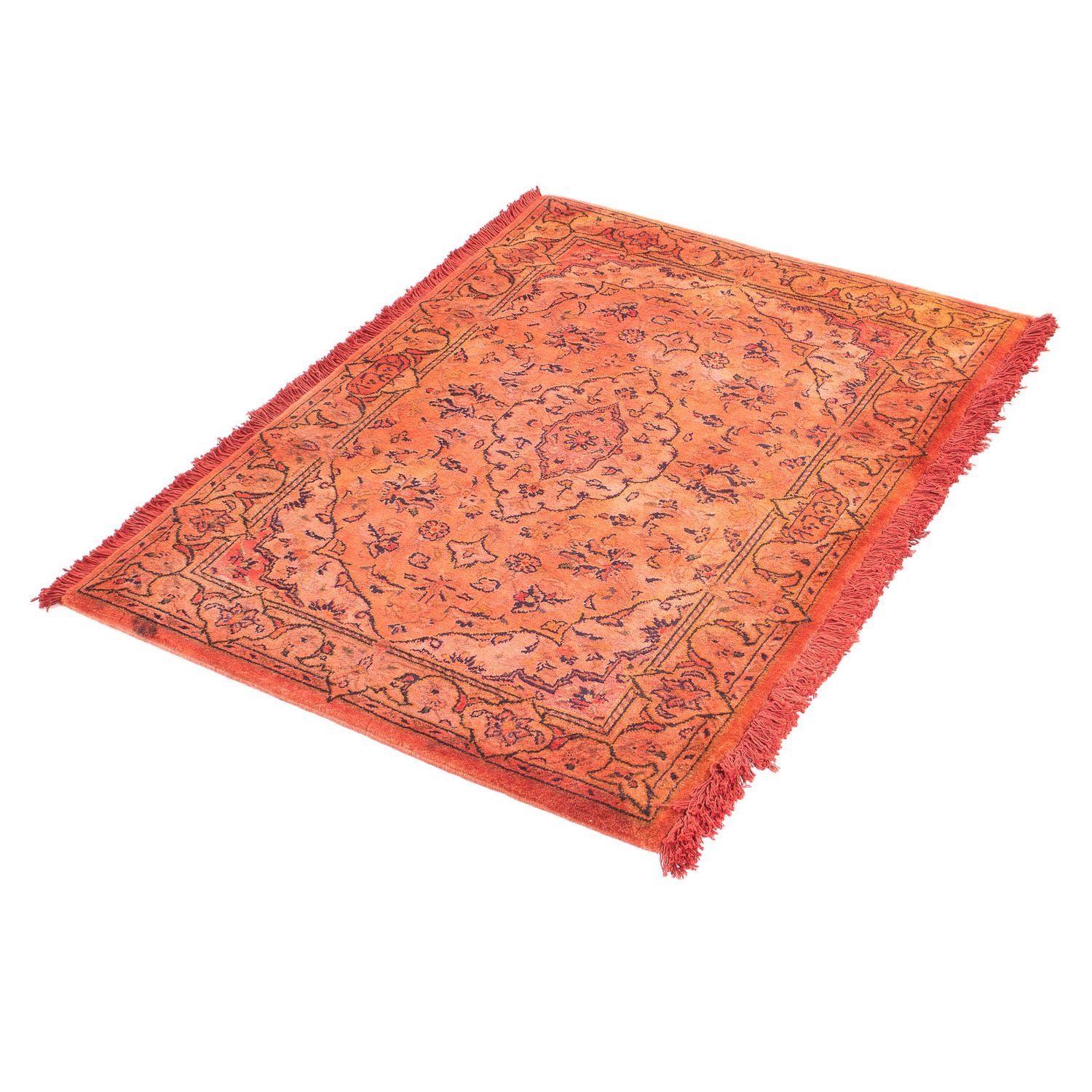 Tappeto Persero - Keshan - 100 x 70 cm - ruggine