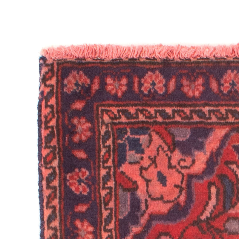Tappeto Persero - Keshan - 87 x 57 cm - rosso scuro