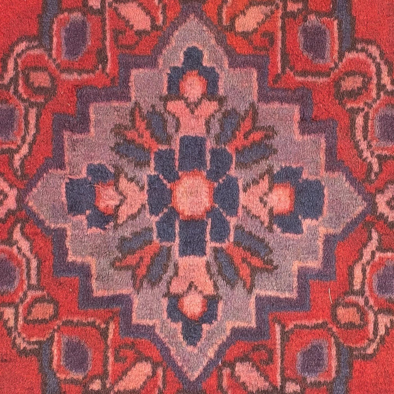 Tappeto Persero - Keshan - 87 x 57 cm - rosso scuro