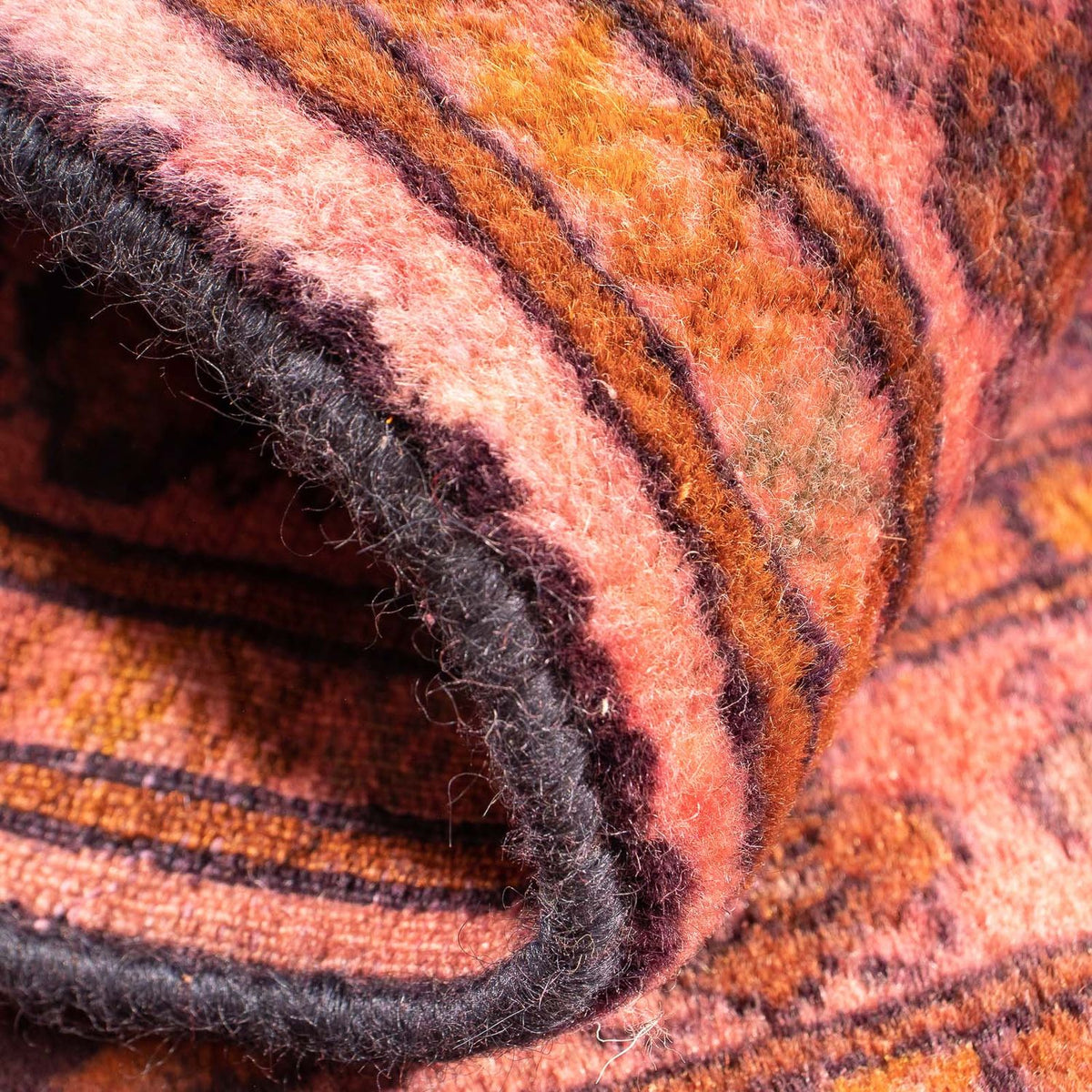 Tappeto Turkaman - 84 x 62 cm - rosso chiaro