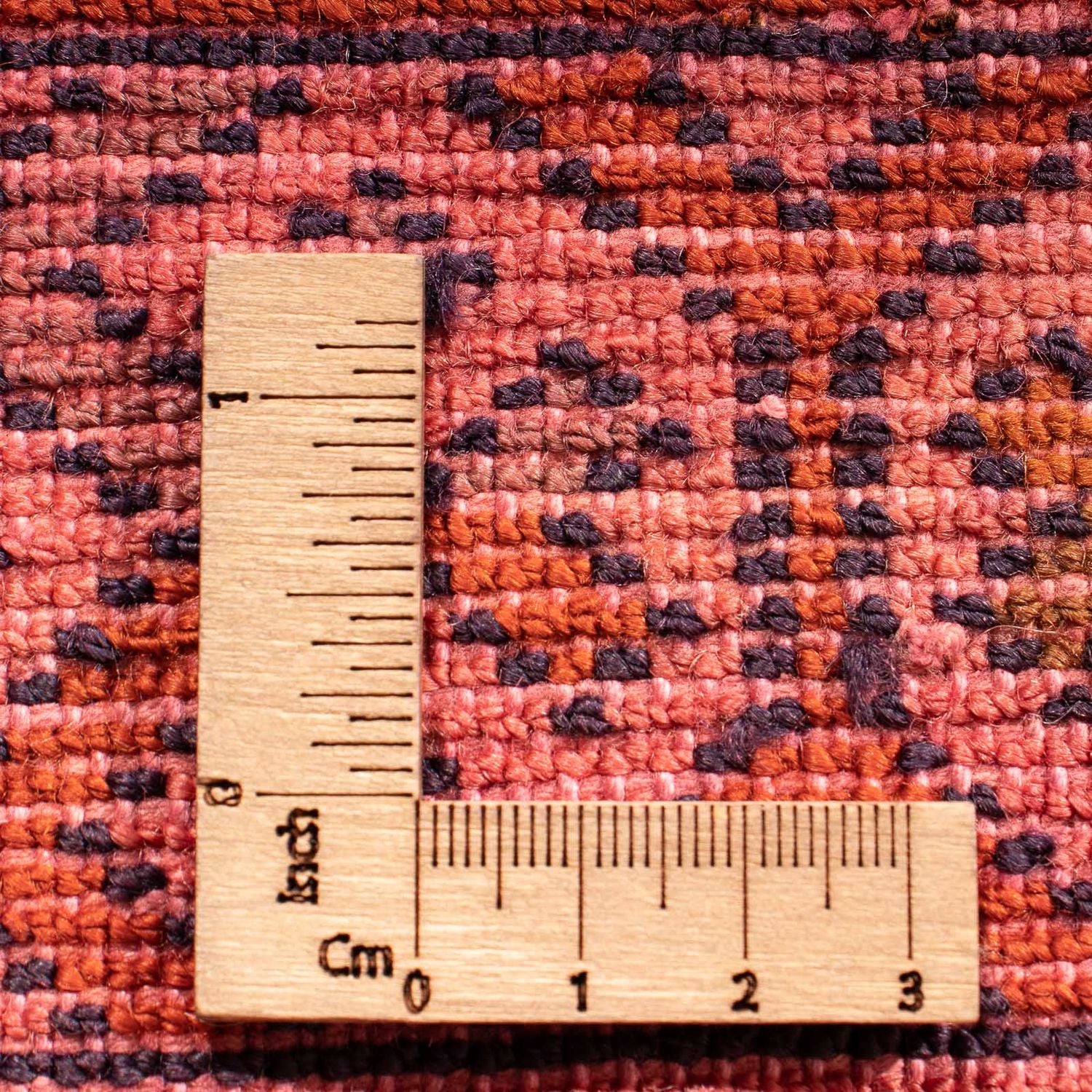 Tappeto Turkaman - 88 x 57 cm - rosso chiaro