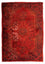 Tappeto Persero - Keshan - 93 x 60 cm - rosso scuro