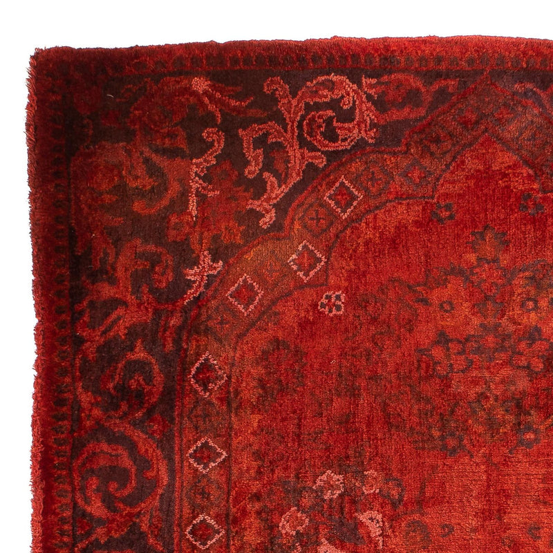 Tappeto Persero - Keshan - 93 x 60 cm - rosso scuro