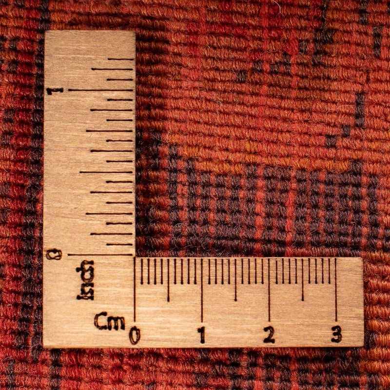 Tappeto Persero - Keshan - 93 x 60 cm - rosso scuro