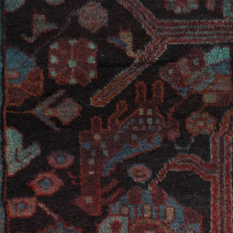 Tappeto Persero - Nomade - 134 x 95 cm - blu scuro