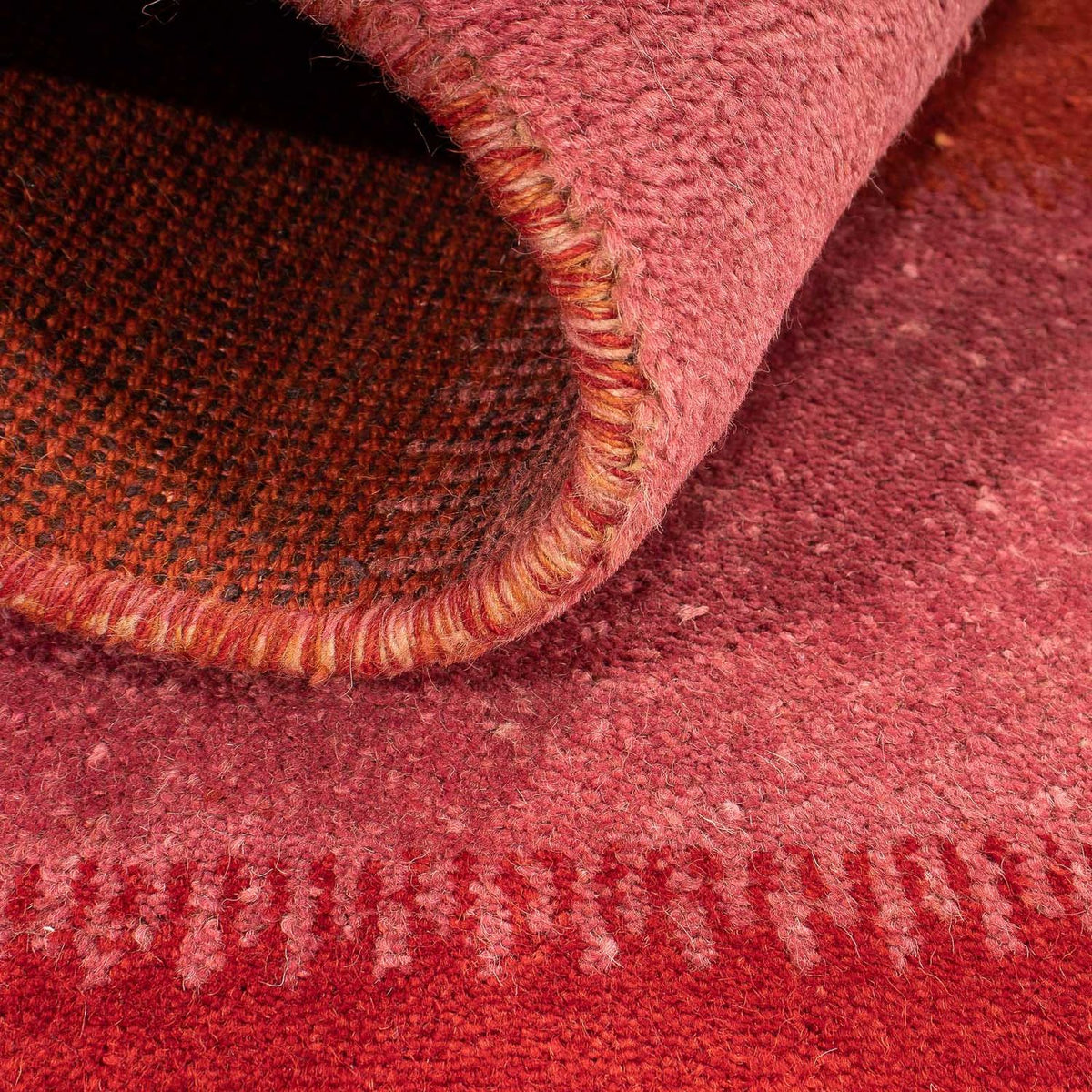 Tappeto Gabbeh - Indus - 136 x 71 cm - multicolore