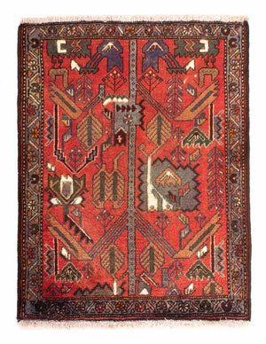 Tappeto Persero - Nomade - 99 x 82 cm - rosso scuro