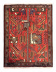 Hamadan Tappeto 82x99cm - Tappeto persiano