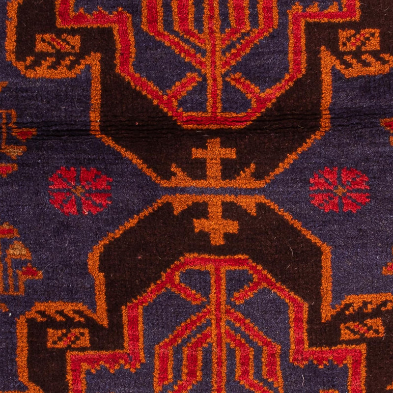 Tappeto Belutsch - 133 x 76 cm - blu scuro