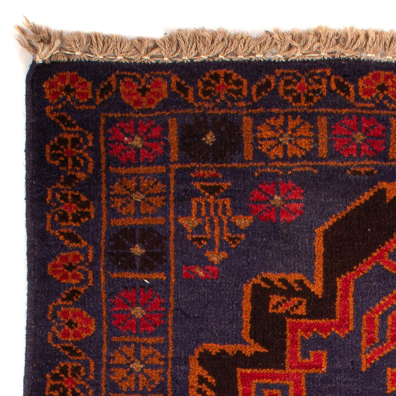 Tappeto Belutsch - 133 x 76 cm - blu scuro