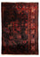 Tappeto Persero - Nomade - 143 x 102 cm - rosso scuro