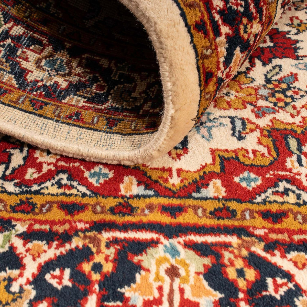 Tappeto orientale - Indo - 130 x 79 cm - beige