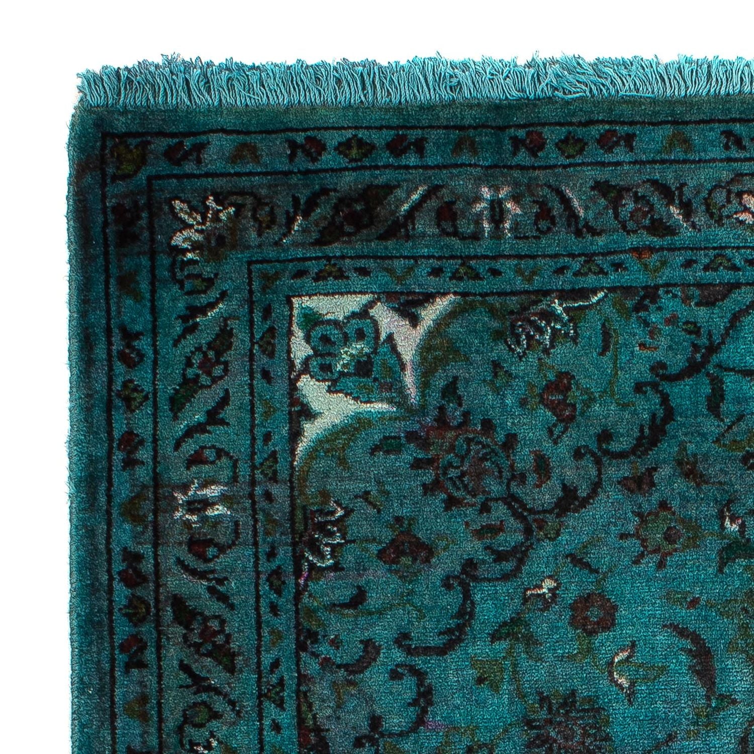 Tappeto Persero - Keshan - 127 x 70 cm - blu